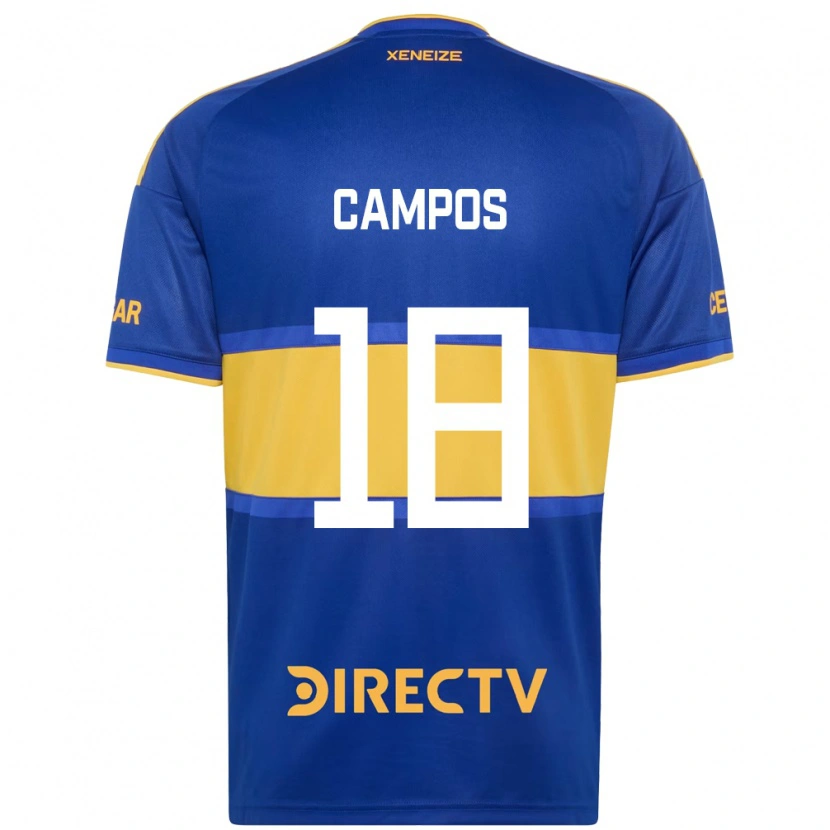 Danxen Kinder Brisa Campos #18 Königsblau Gelb Heimtrikot Trikot 2026/27 T-Shirt Österreich
