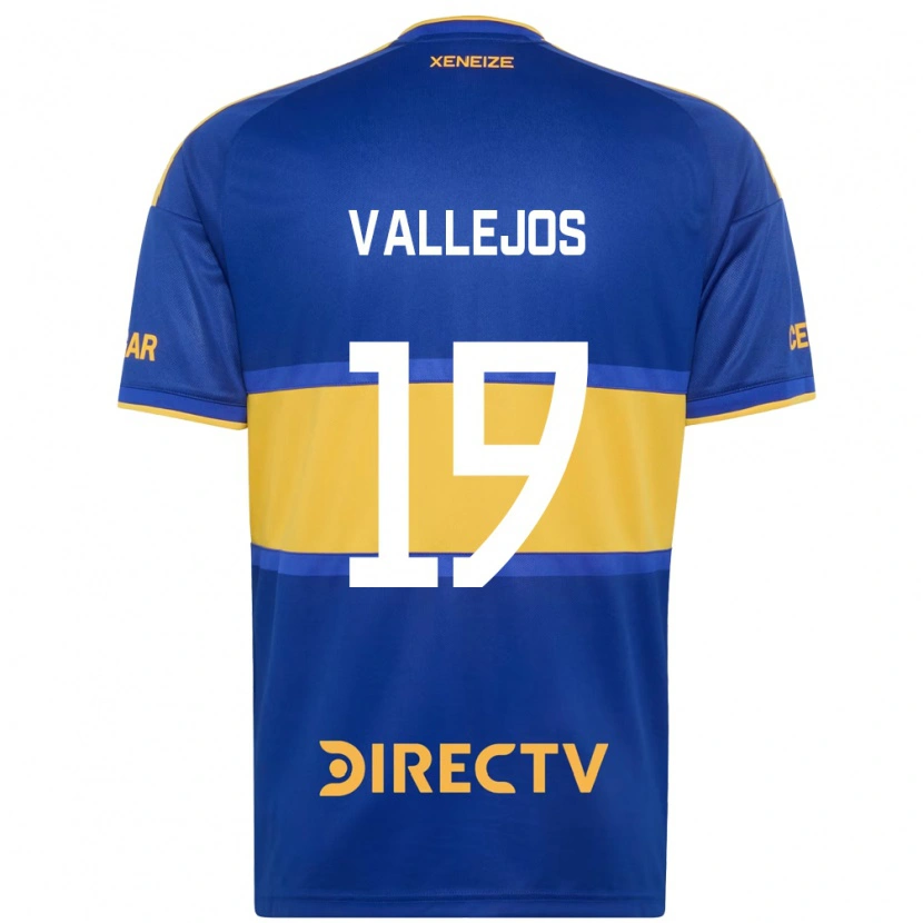 Danxen Kinder Fabiana Vallejos #19 Königsblau Gelb Heimtrikot Trikot 2026/27 T-Shirt Österreich