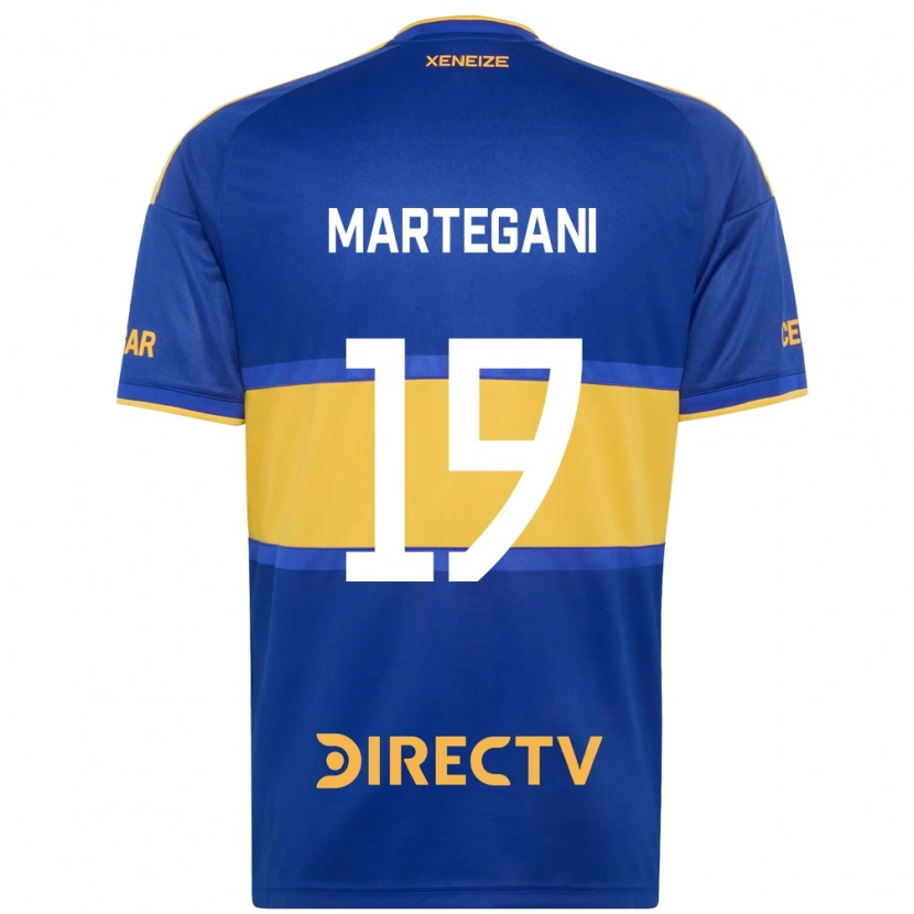 Danxen Kinder Agustín Martegani #19 Königsblau Gelb Heimtrikot Trikot 2026/27 T-Shirt Österreich