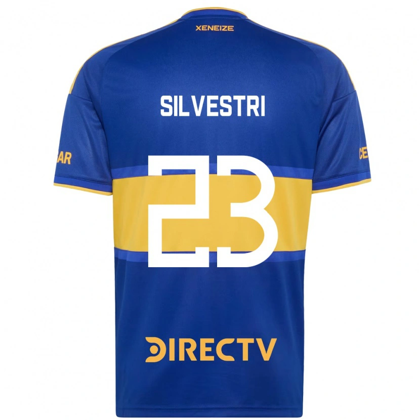 Danxen Kinder Delfina Silvestri #23 Königsblau Gelb Heimtrikot Trikot 2026/27 T-Shirt Österreich