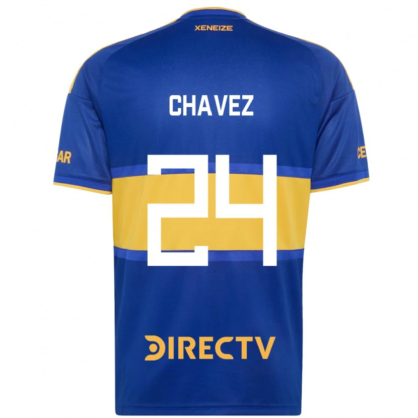 Danxen Kinder Gabriela Chavez #24 Königsblau Gelb Heimtrikot Trikot 2026/27 T-Shirt Österreich