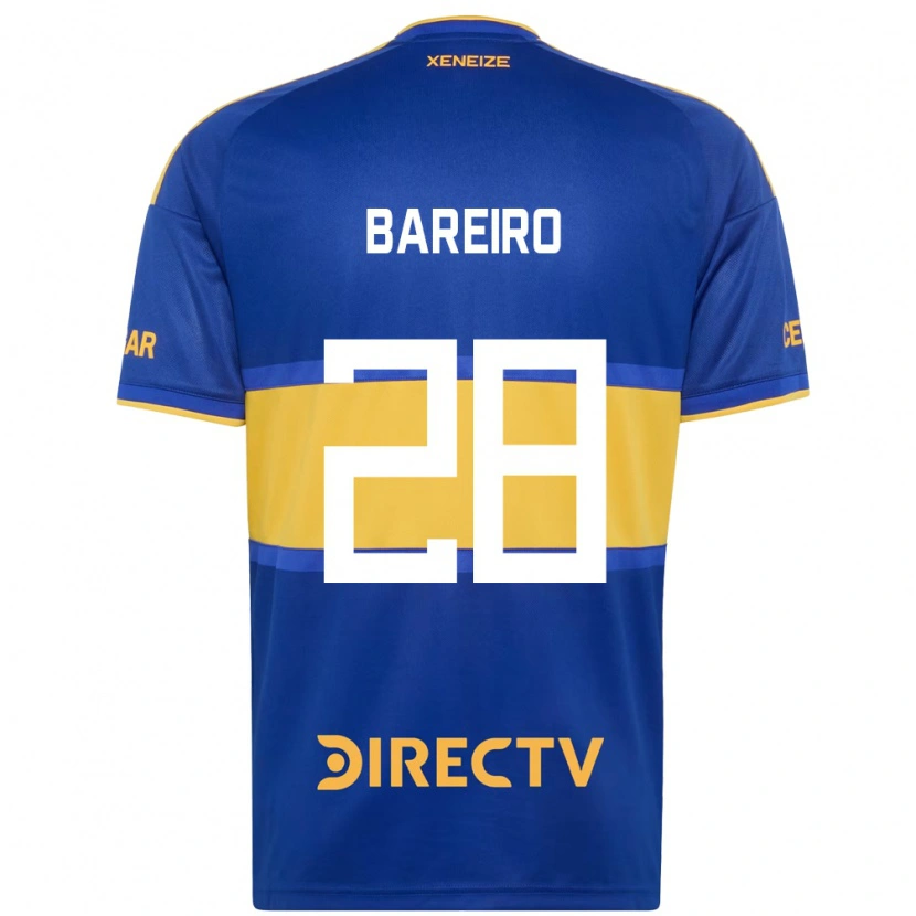 Danxen Kinder Adam Bareiro #28 Königsblau Gelb Heimtrikot Trikot 2026/27 T-Shirt Österreich