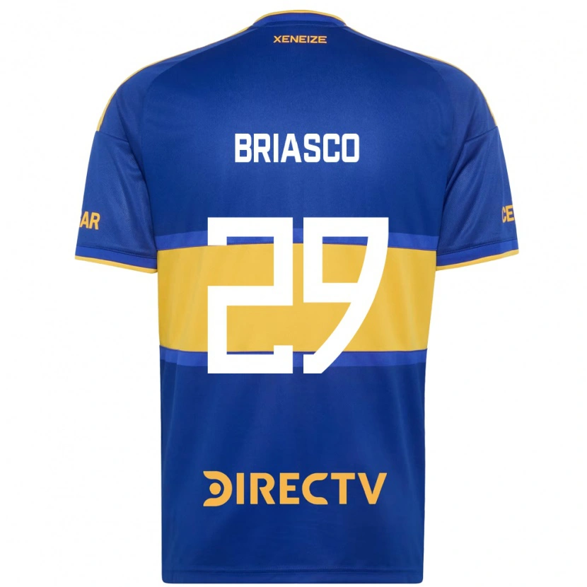 Danxen Kinder Norberto Briasco #29 Königsblau Gelb Heimtrikot Trikot 2026/27 T-Shirt Österreich
