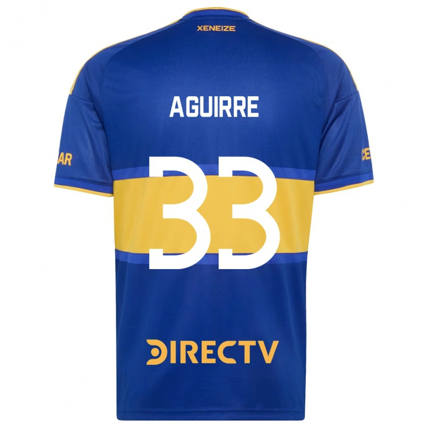 Danxen Kinder Brian Aguirre #33 Königsblau Gelb Heimtrikot Trikot 2026/27 T-Shirt Österreich