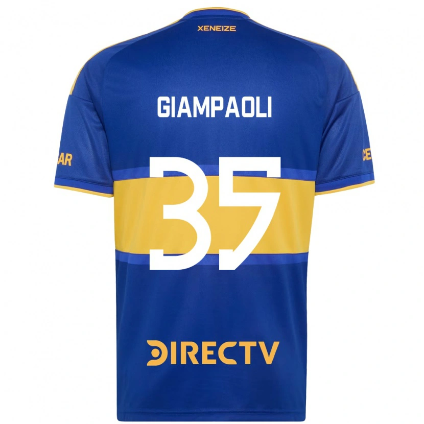 Danxen Kinder Renzo Giampaoli #35 Königsblau Gelb Heimtrikot Trikot 2026/27 T-Shirt Österreich