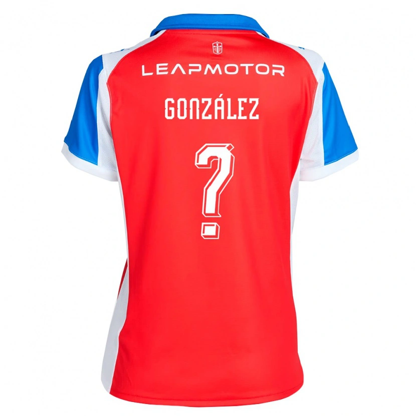 Danxen Kinder Simón González #0 Rot Blau Auswärtstrikot Trikot 2026/27 T-Shirt Österreich