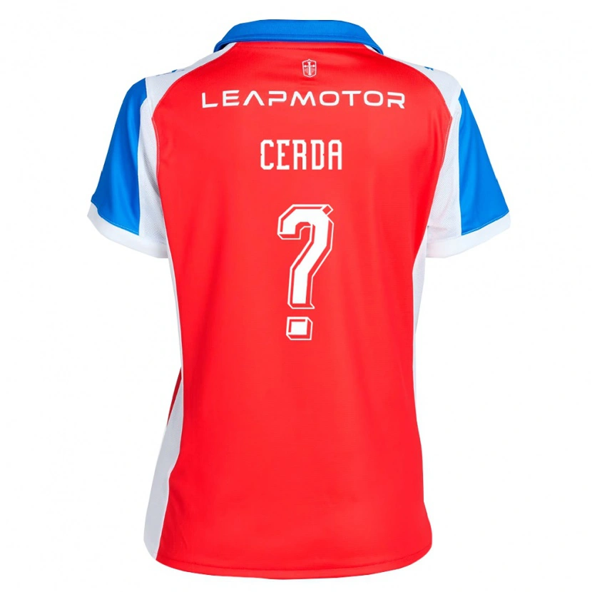 Danxen Kinder Axel Cerda #0 Rot Blau Auswärtstrikot Trikot 2026/27 T-Shirt Österreich