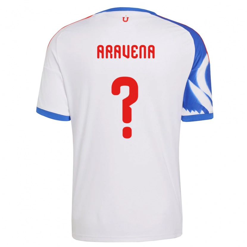 Danxen Kinder Benjamín Aravena #0 Weiß Marineblau Auswärtstrikot Trikot 2026/27 T-Shirt Österreich