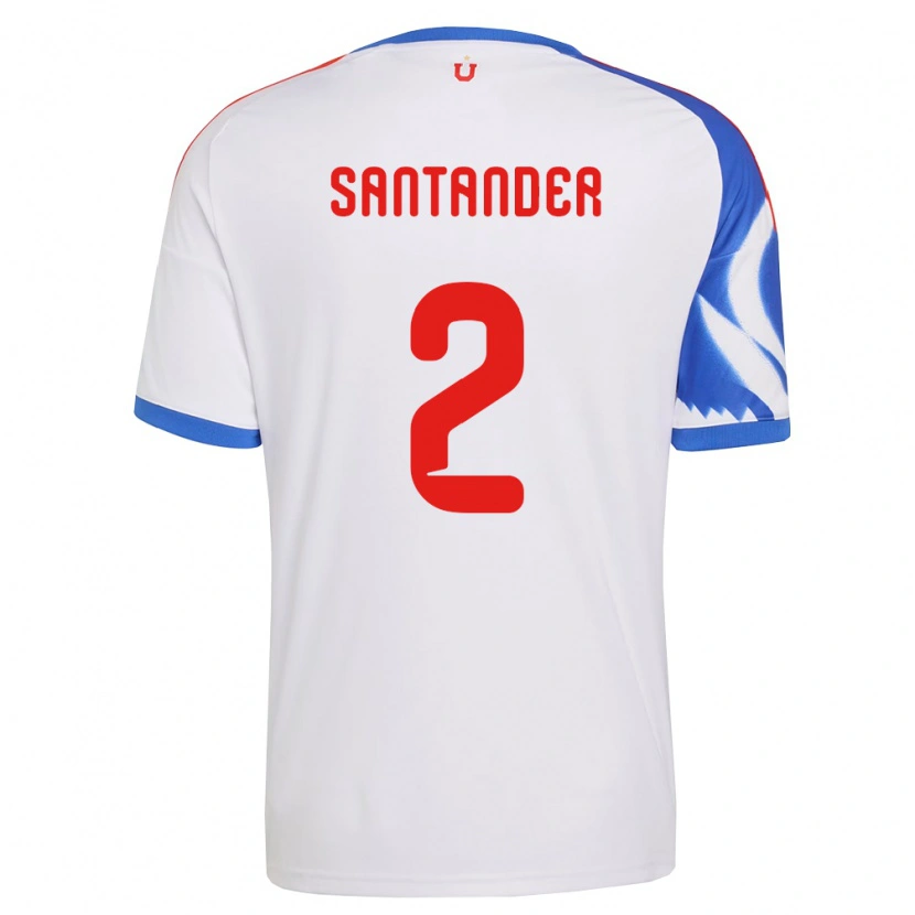 Danxen Kinder Constanza Santander #2 Weiß Marineblau Auswärtstrikot Trikot 2026/27 T-Shirt Österreich