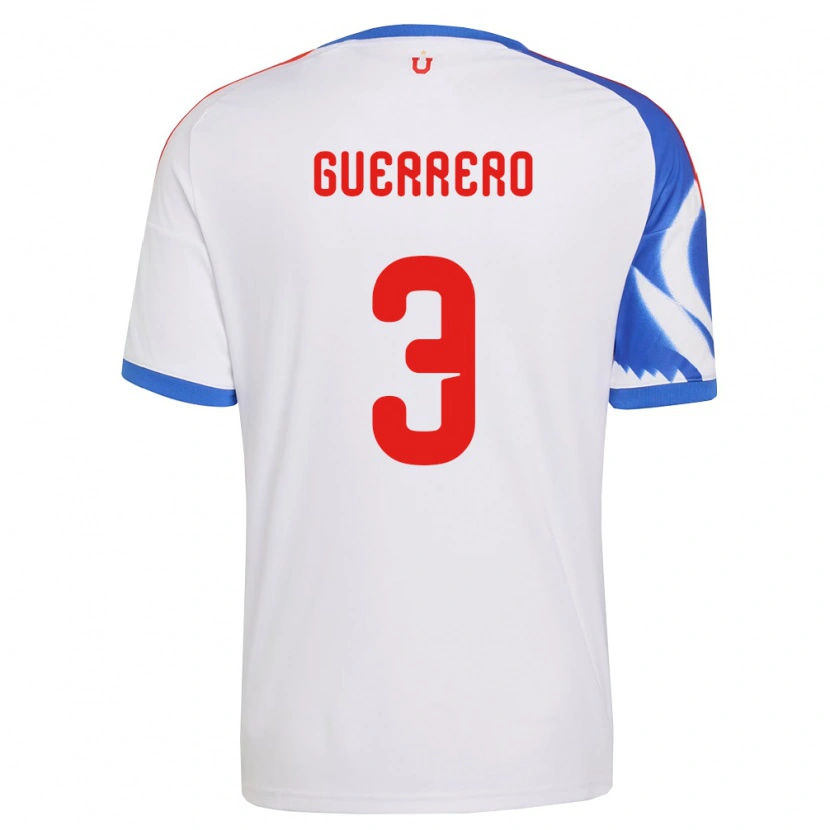 Danxen Kinder Carla Guerrero #3 Weiß Marineblau Auswärtstrikot Trikot 2026/27 T-Shirt Österreich