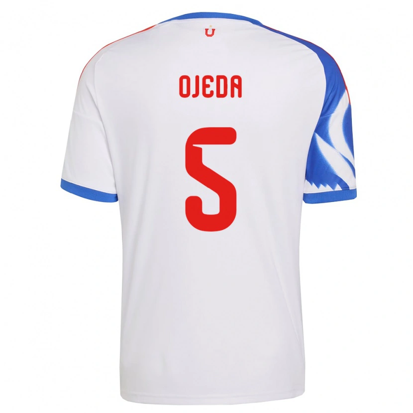 Danxen Kinder Emmanuel Ojeda #5 Weiß Marineblau Auswärtstrikot Trikot 2026/27 T-Shirt Österreich