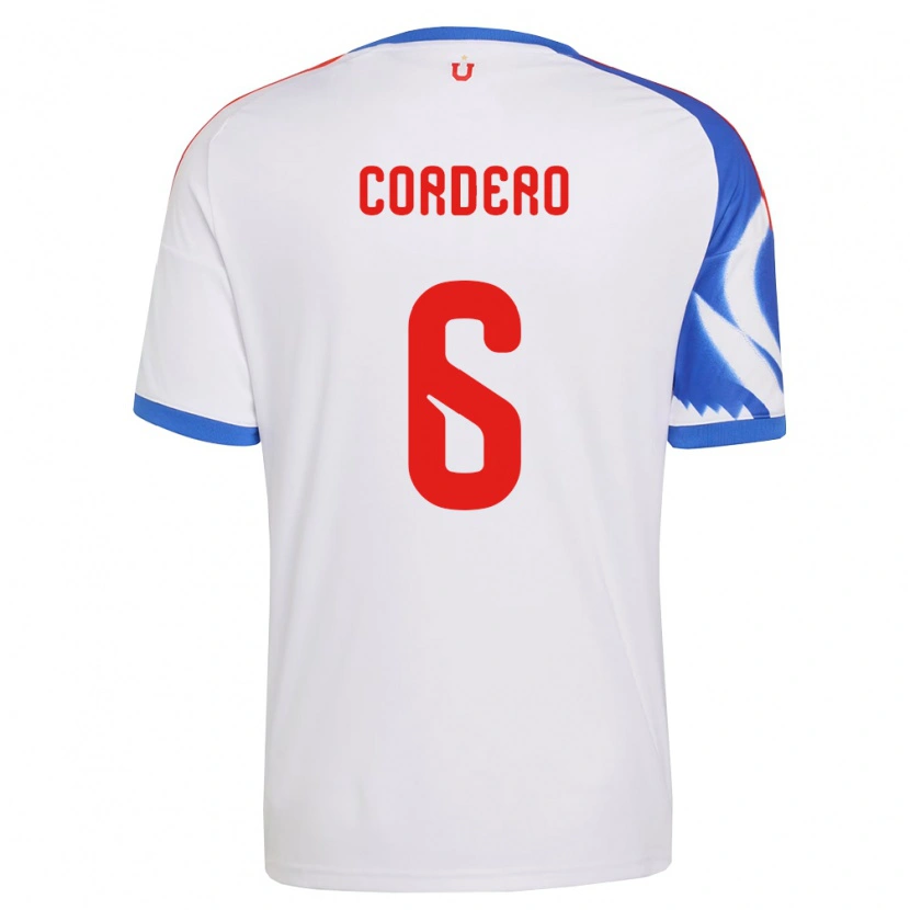 Danxen Kinder Renato Cordero #6 Weiß Marineblau Auswärtstrikot Trikot 2026/27 T-Shirt Österreich