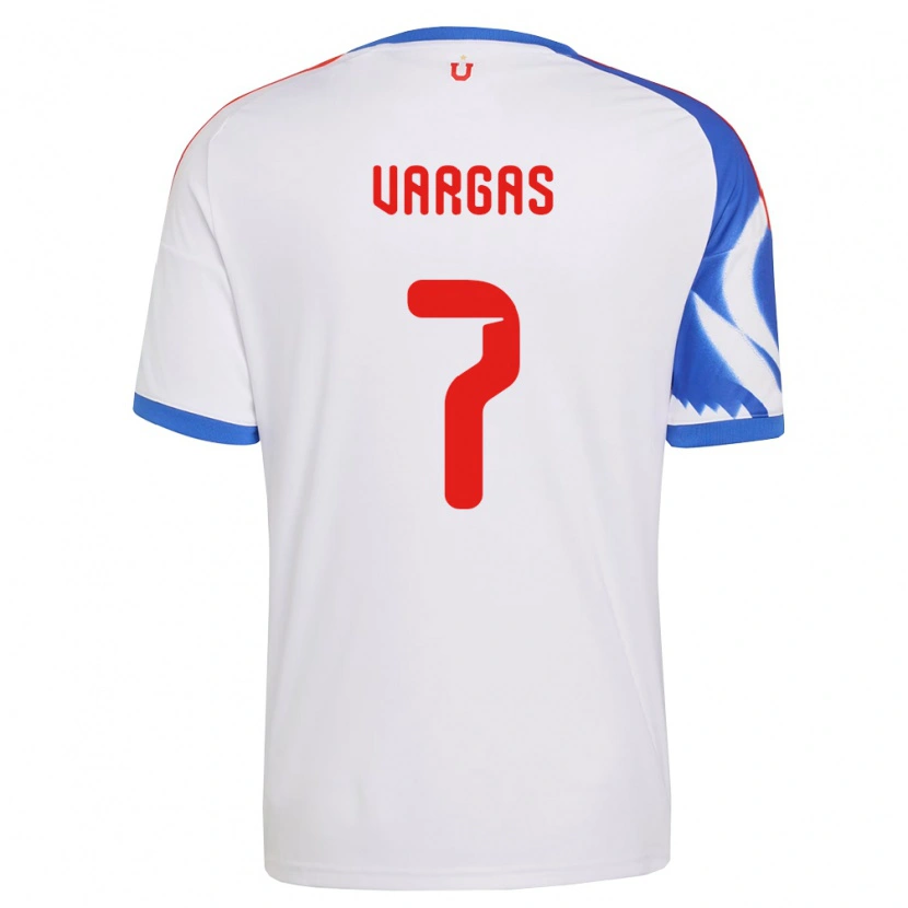 Danxen Kinder Jeisson Vargas #7 Weiß Marineblau Auswärtstrikot Trikot 2026/27 T-Shirt Österreich