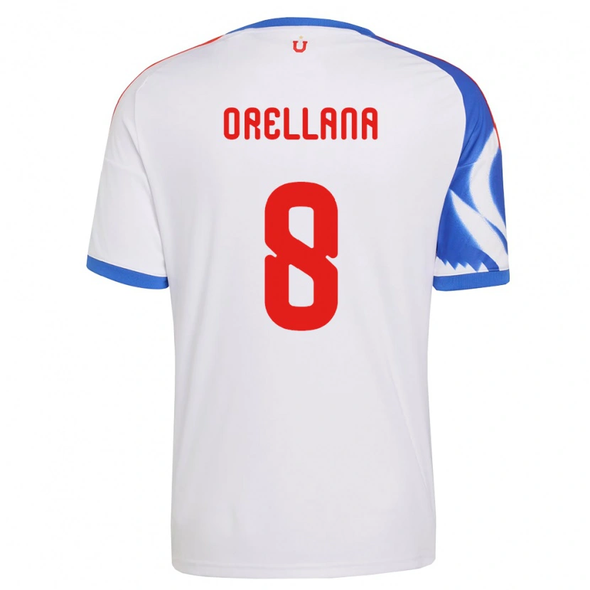 Danxen Kinder Denisse Orellana #8 Weiß Marineblau Auswärtstrikot Trikot 2026/27 T-Shirt Österreich