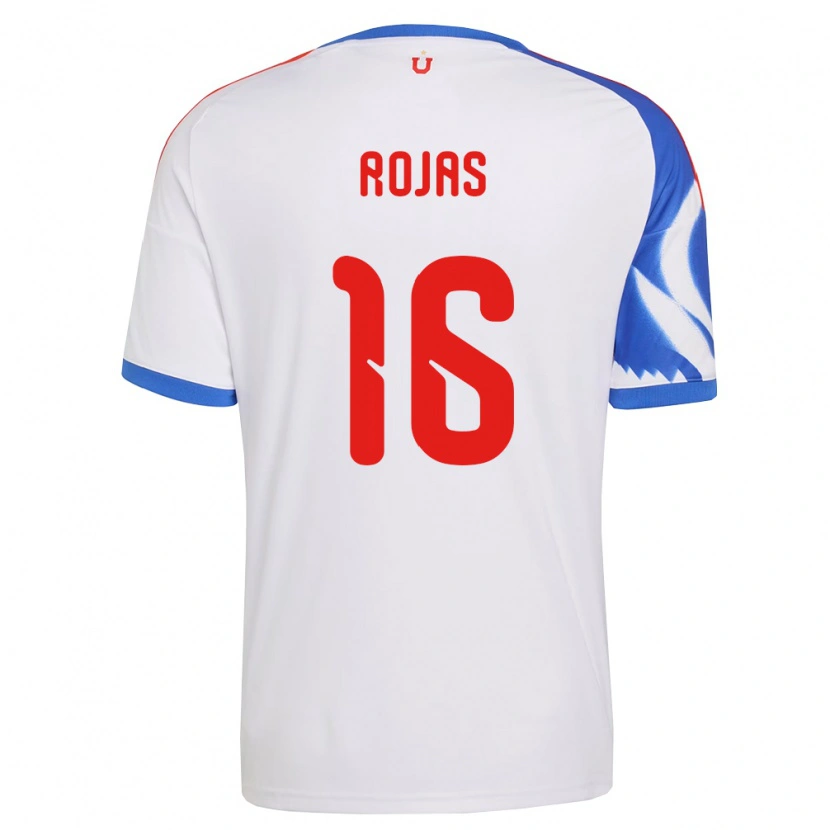 Danxen Kinder Elías Rojas #16 Weiß Marineblau Auswärtstrikot Trikot 2026/27 T-Shirt Österreich