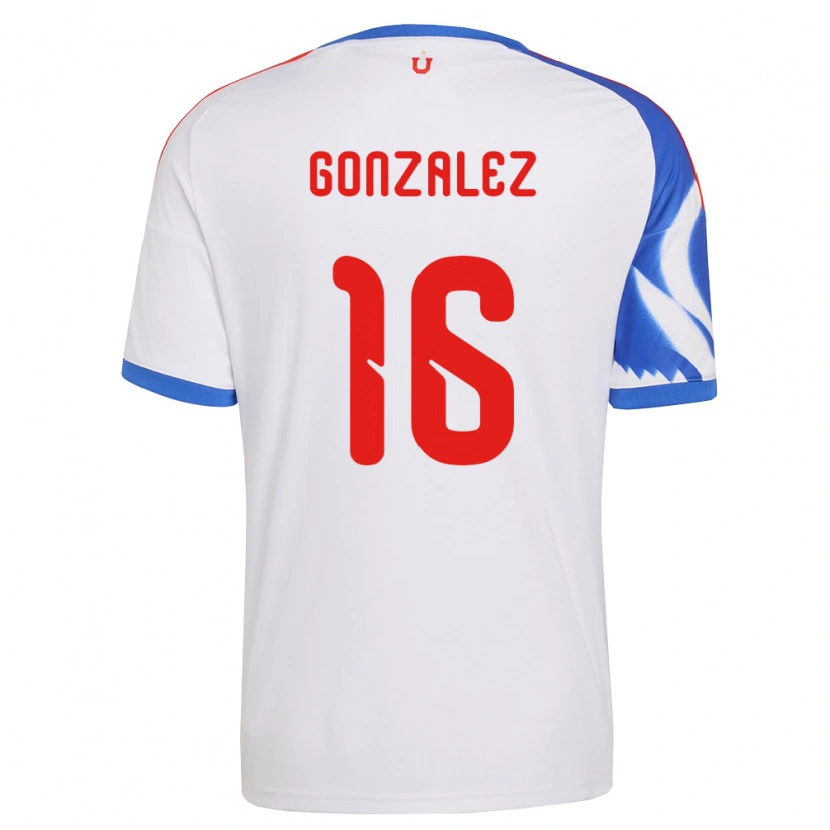 Danxen Kinder Monserratt González #16 Weiß Marineblau Auswärtstrikot Trikot 2026/27 T-Shirt Österreich