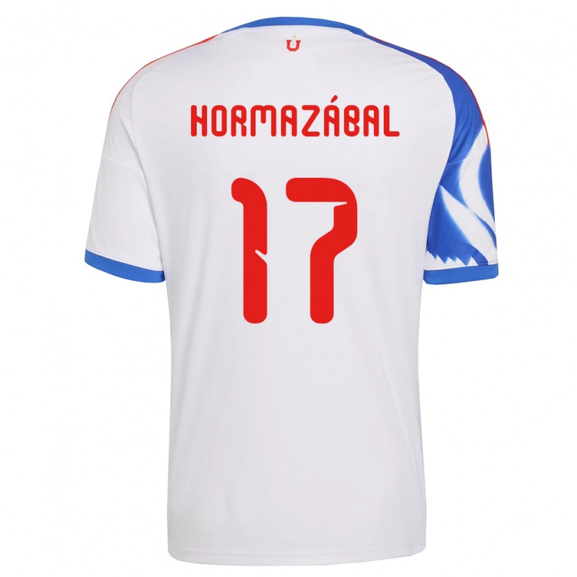 Danxen Kinder Fabián Hormazábal #17 Weiß Marineblau Auswärtstrikot Trikot 2026/27 T-Shirt Österreich