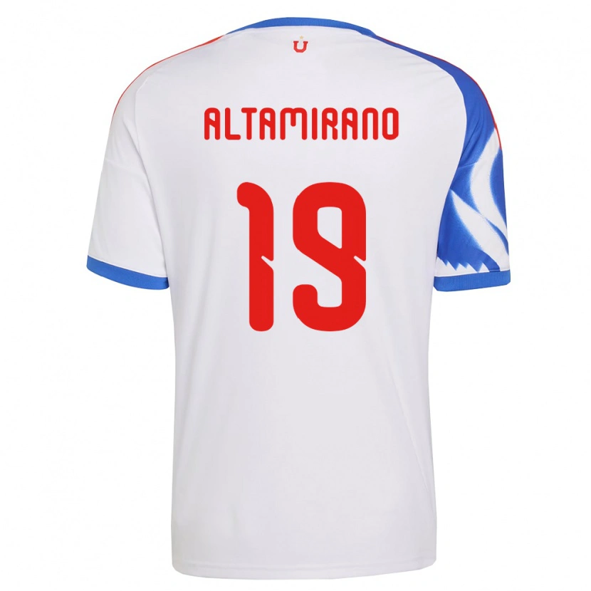 Danxen Kinder Javier Altamirano #19 Weiß Marineblau Auswärtstrikot Trikot 2026/27 T-Shirt Österreich
