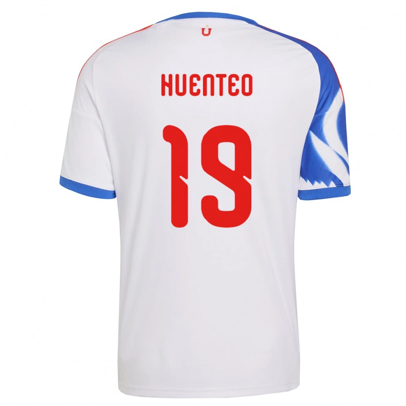 Danxen Kinder Yessenia Huenteo #19 Weiß Marineblau Auswärtstrikot Trikot 2026/27 T-Shirt Österreich