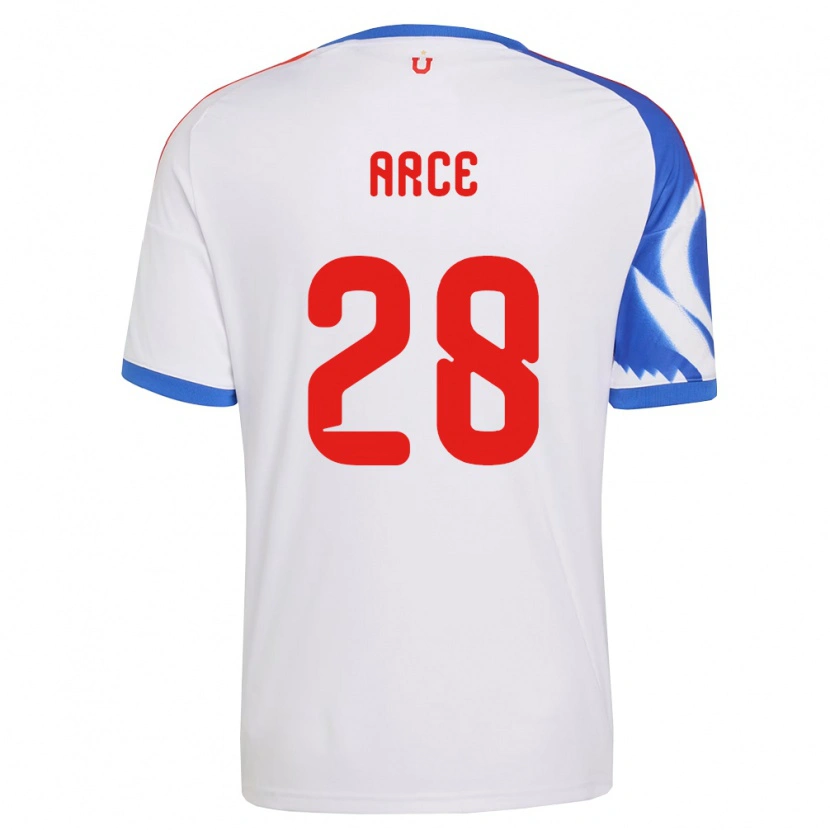Danxen Kinder Agustín Arce #28 Weiß Marineblau Auswärtstrikot Trikot 2026/27 T-Shirt Österreich