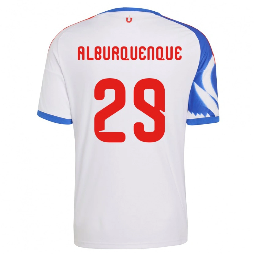 Danxen Kinder José Alburquenque #29 Weiß Marineblau Auswärtstrikot Trikot 2026/27 T-Shirt Österreich
