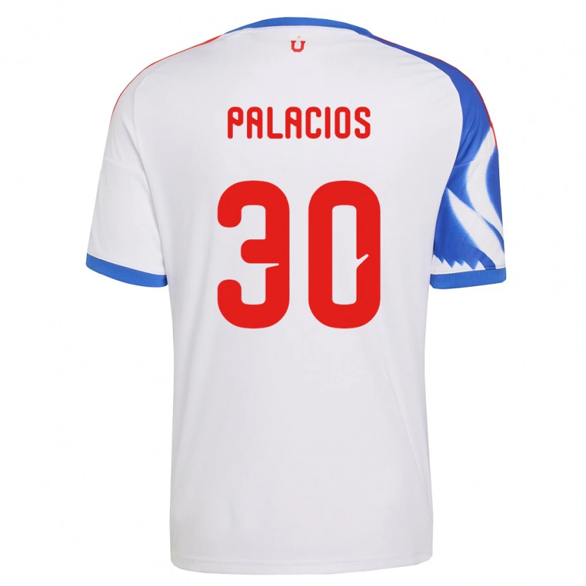 Danxen Kinder Cristian Palacios #30 Weiß Marineblau Auswärtstrikot Trikot 2026/27 T-Shirt Österreich