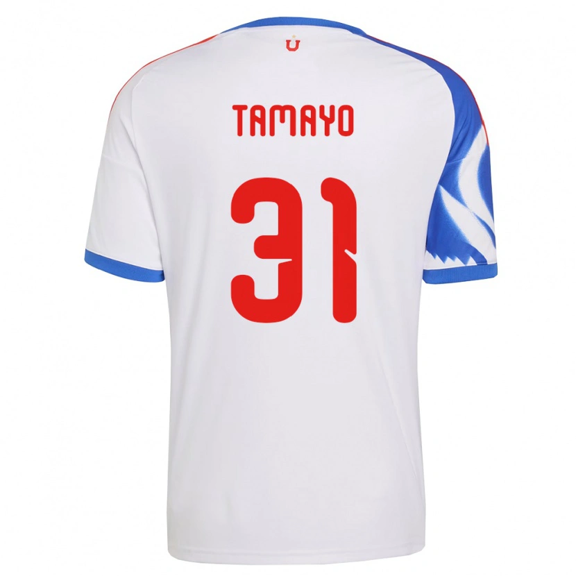 Danxen Kinder Bianneider Tamayo #31 Weiß Marineblau Auswärtstrikot Trikot 2026/27 T-Shirt Österreich