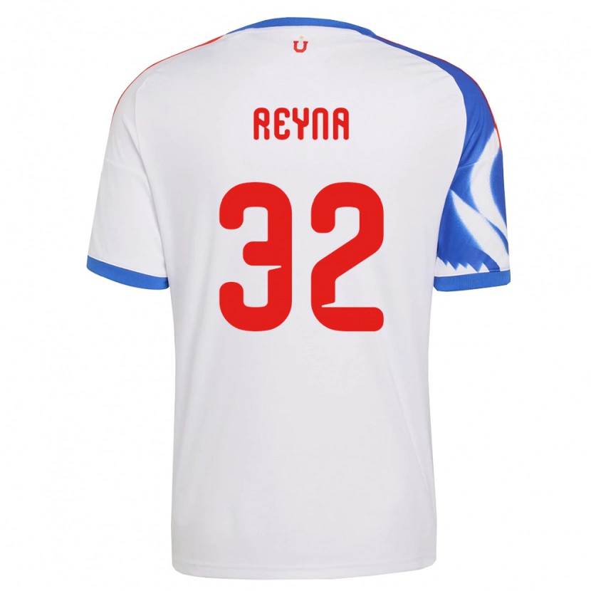 Danxen Kinder Gonzalo Reyna #32 Weiß Marineblau Auswärtstrikot Trikot 2026/27 T-Shirt Österreich