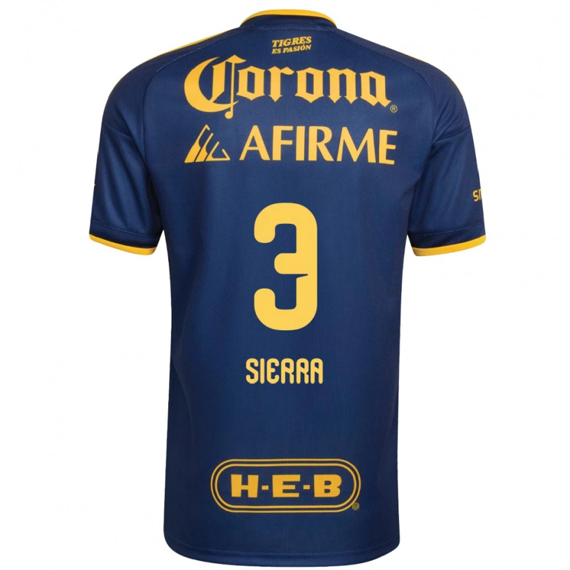 Danxen Kinder Bianca Sierra #3 Königsblau Gelb Auswärtstrikot Trikot 2026/27 T-Shirt Österreich