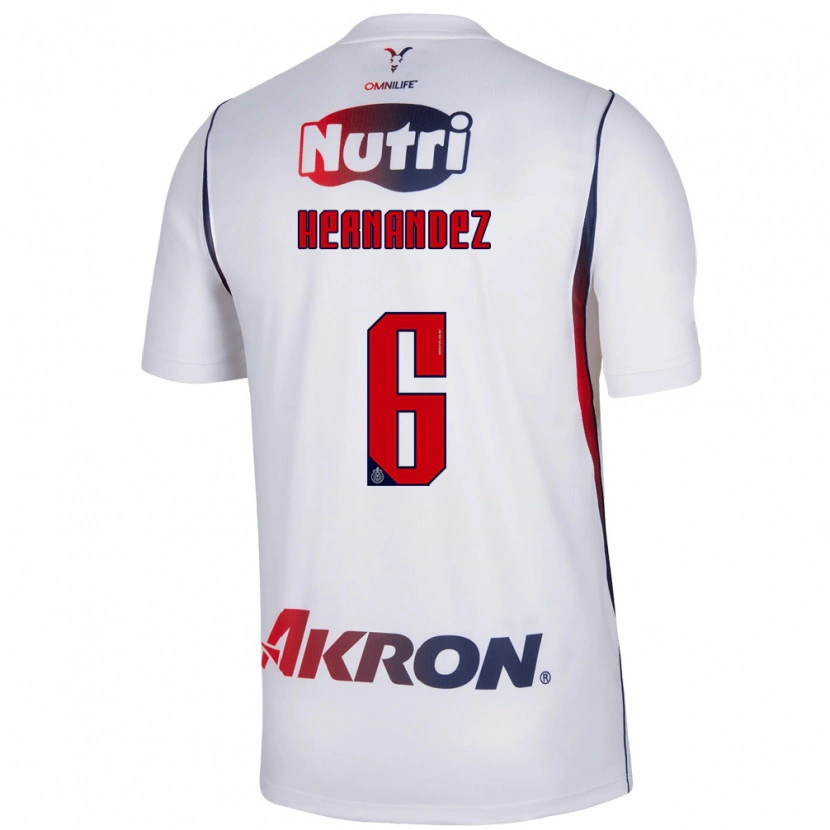 Danxen Kinder Ana Camila Hernández #6 Rot Weiß Marineblau Auswärtstrikot Trikot 2026/27 T-Shirt Österreich