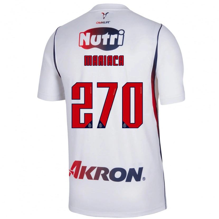 Danxen Kinder Aldrin Mariaca #270 Rot Weiß Marineblau Auswärtstrikot Trikot 2026/27 T-Shirt Österreich