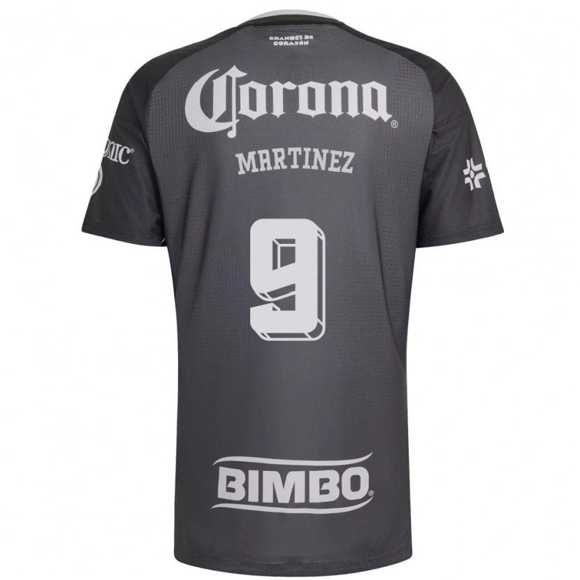 Danxen Kinder Katty Martinez #9 Grau Weiß Schwarz Auswärtstrikot Trikot 2026/27 T-Shirt Österreich