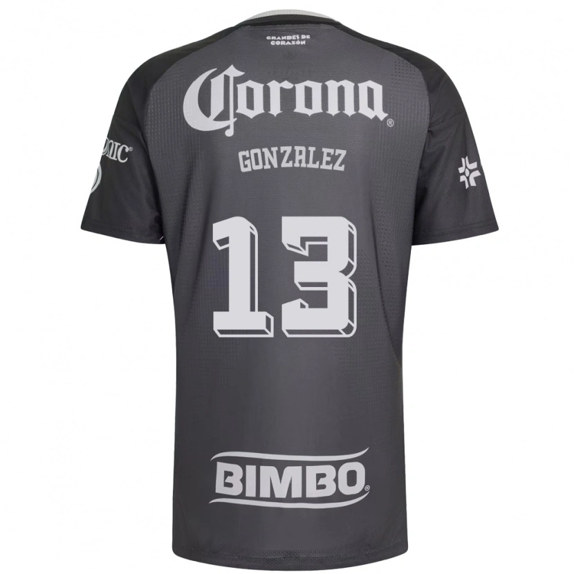 Danxen Kinder Eva Gonzalez #13 Grau Weiß Schwarz Auswärtstrikot Trikot 2026/27 T-Shirt Österreich