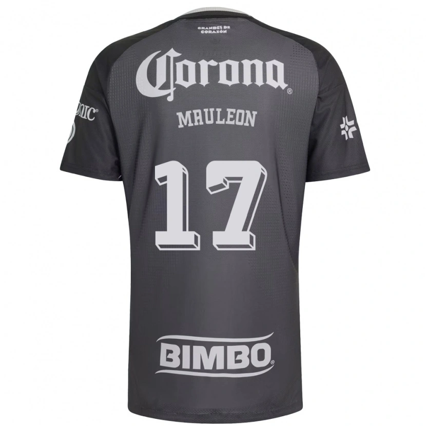 Danxen Kinder Natalia Mauleon #17 Grau Weiß Schwarz Auswärtstrikot Trikot 2026/27 T-Shirt Österreich