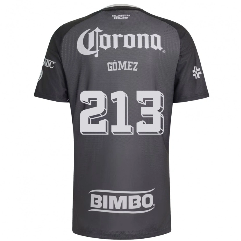 Danxen Kinder Adrián Gómez #213 Grau Weiß Schwarz Auswärtstrikot Trikot 2026/27 T-Shirt Österreich
