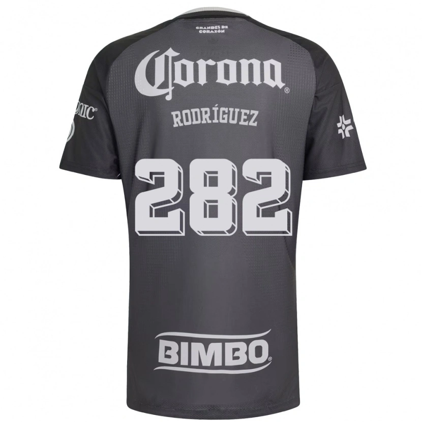 Danxen Kinder Francisco Rodríguez #282 Grau Weiß Schwarz Auswärtstrikot Trikot 2026/27 T-Shirt Österreich