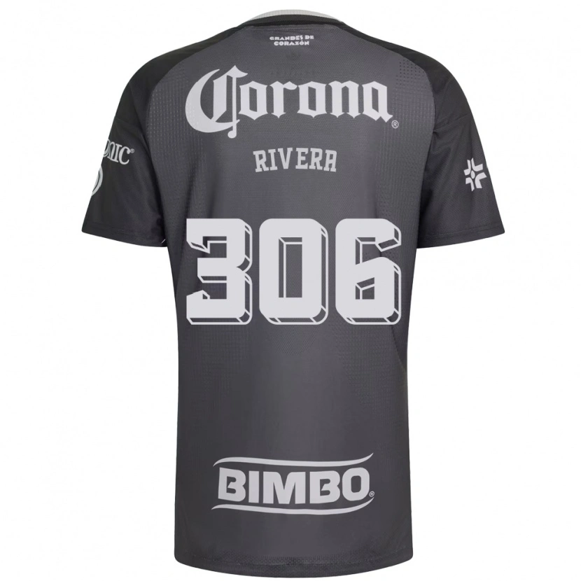 Danxen Kinder Miguel Rivera #306 Grau Weiß Schwarz Auswärtstrikot Trikot 2026/27 T-Shirt Österreich