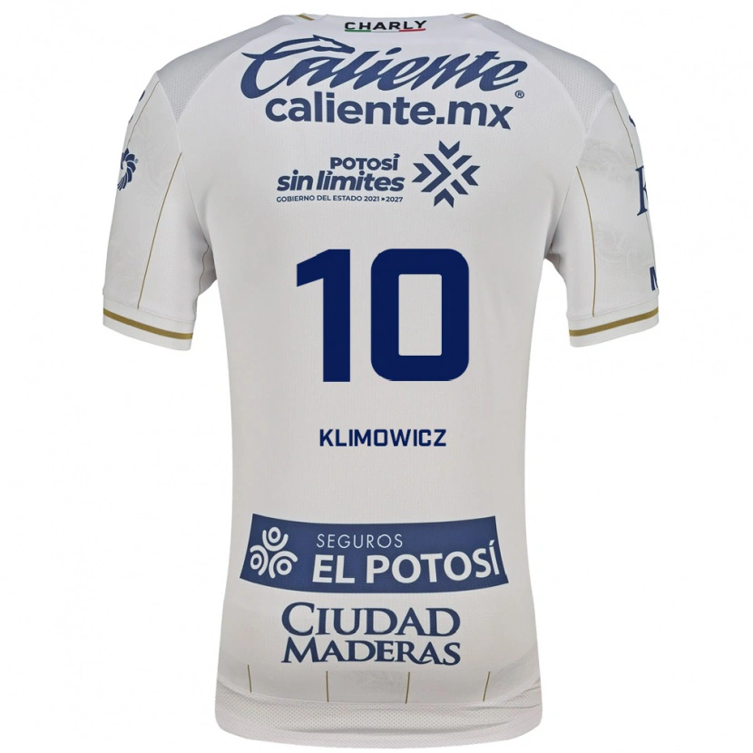 Danxen Kinder Mateo Klimowicz #10 Weiß Blau Auswärtstrikot Trikot 2026/27 T-Shirt Österreich