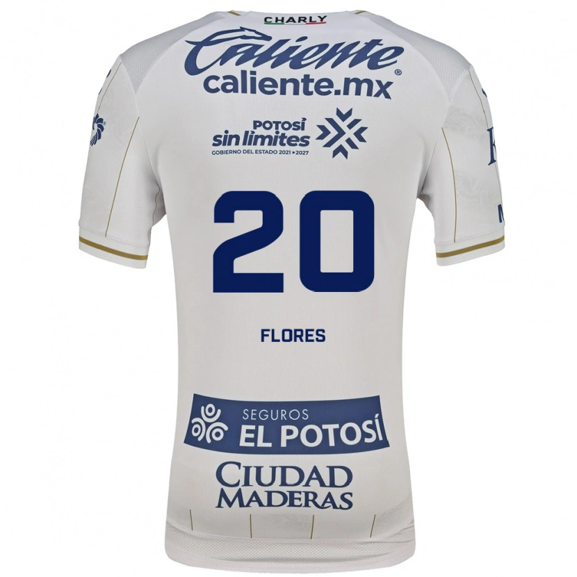 Danxen Kinder Leonardo Flores #20 Weiß Blau Auswärtstrikot Trikot 2026/27 T-Shirt Österreich