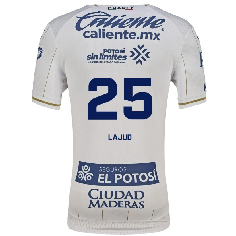 Danxen Kinder Gibrán Lajud #25 Weiß Blau Auswärtstrikot Trikot 2026/27 T-Shirt Österreich