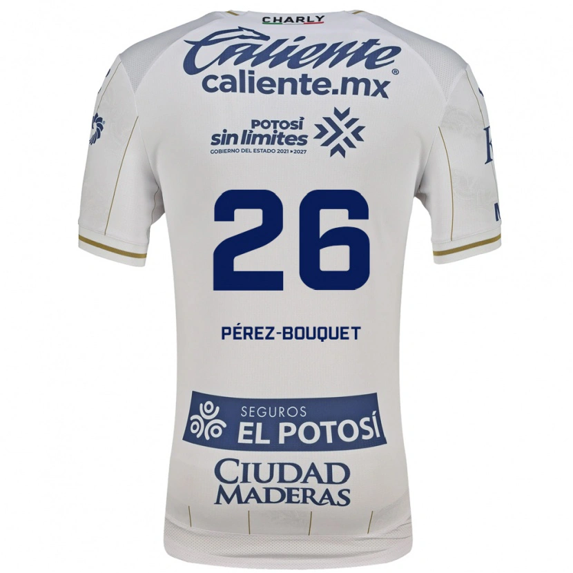 Danxen Kinder Sebastián Pérez-Bouquet #26 Weiß Blau Auswärtstrikot Trikot 2026/27 T-Shirt Österreich