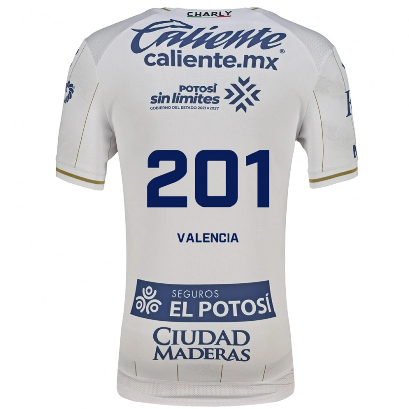 Danxen Kinder Cristian Valencia #201 Weiß Blau Auswärtstrikot Trikot 2026/27 T-Shirt Österreich