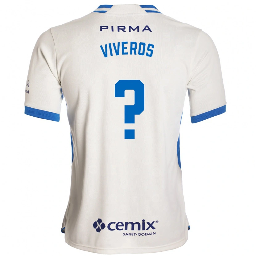 Danxen Kinder Axel Viveros #0 Weiß Blau Rot Auswärtstrikot Trikot 2026/27 T-Shirt Österreich