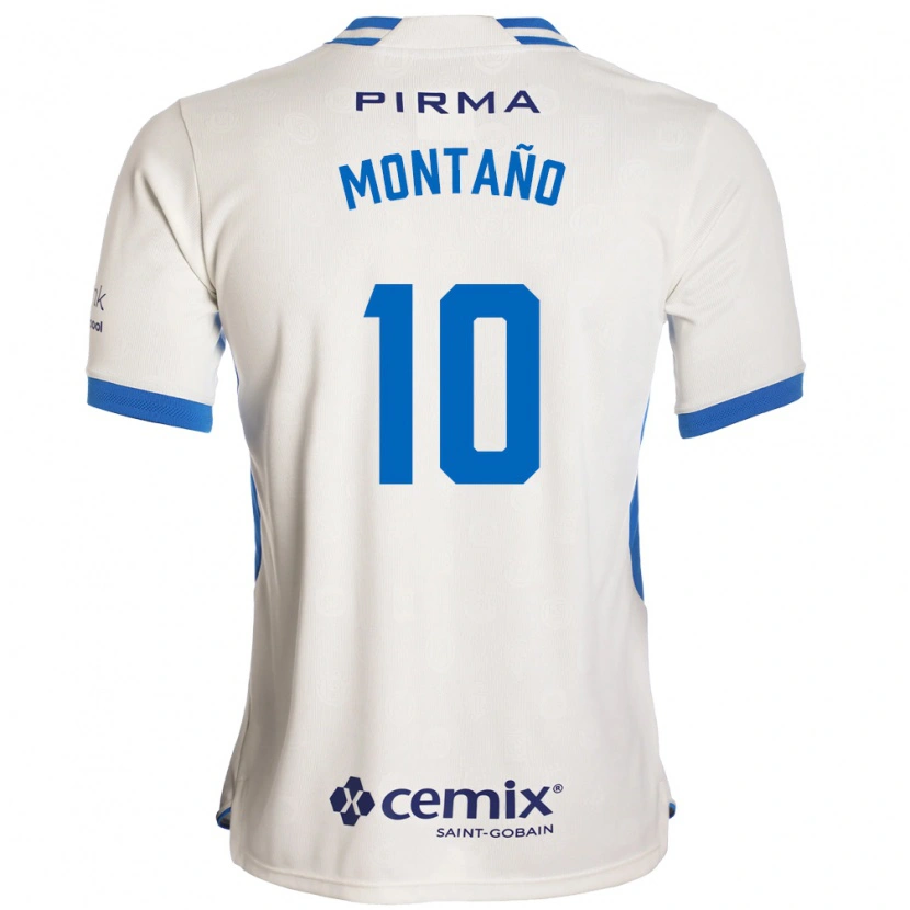 Danxen Kinder Andrés Montaño #10 Weiß Blau Rot Auswärtstrikot Trikot 2026/27 T-Shirt Österreich