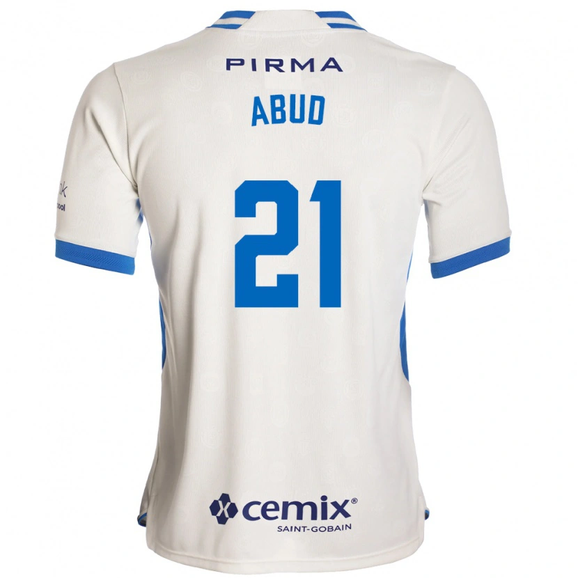 Danxen Kinder Karime Abud #21 Weiß Blau Rot Auswärtstrikot Trikot 2026/27 T-Shirt Österreich