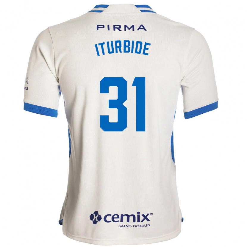 Danxen Kinder Luis Iturbide #31 Weiß Blau Rot Auswärtstrikot Trikot 2026/27 T-Shirt Österreich