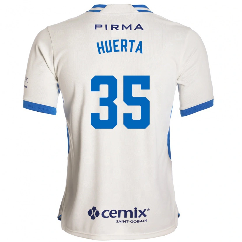 Danxen Kinder Renata Huerta #35 Weiß Blau Rot Auswärtstrikot Trikot 2026/27 T-Shirt Österreich