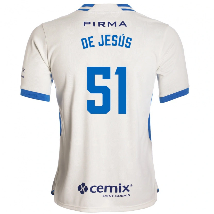 Danxen Kinder Luis De Jesús #51 Weiß Blau Rot Auswärtstrikot Trikot 2026/27 T-Shirt Österreich