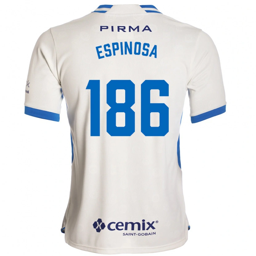 Danxen Kinder Brandón Espinosa #186 Weiß Blau Rot Auswärtstrikot Trikot 2026/27 T-Shirt Österreich