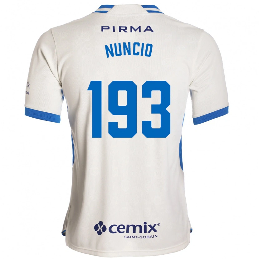 Danxen Kinder Jorge Nuncio #193 Weiß Blau Rot Auswärtstrikot Trikot 2026/27 T-Shirt Österreich